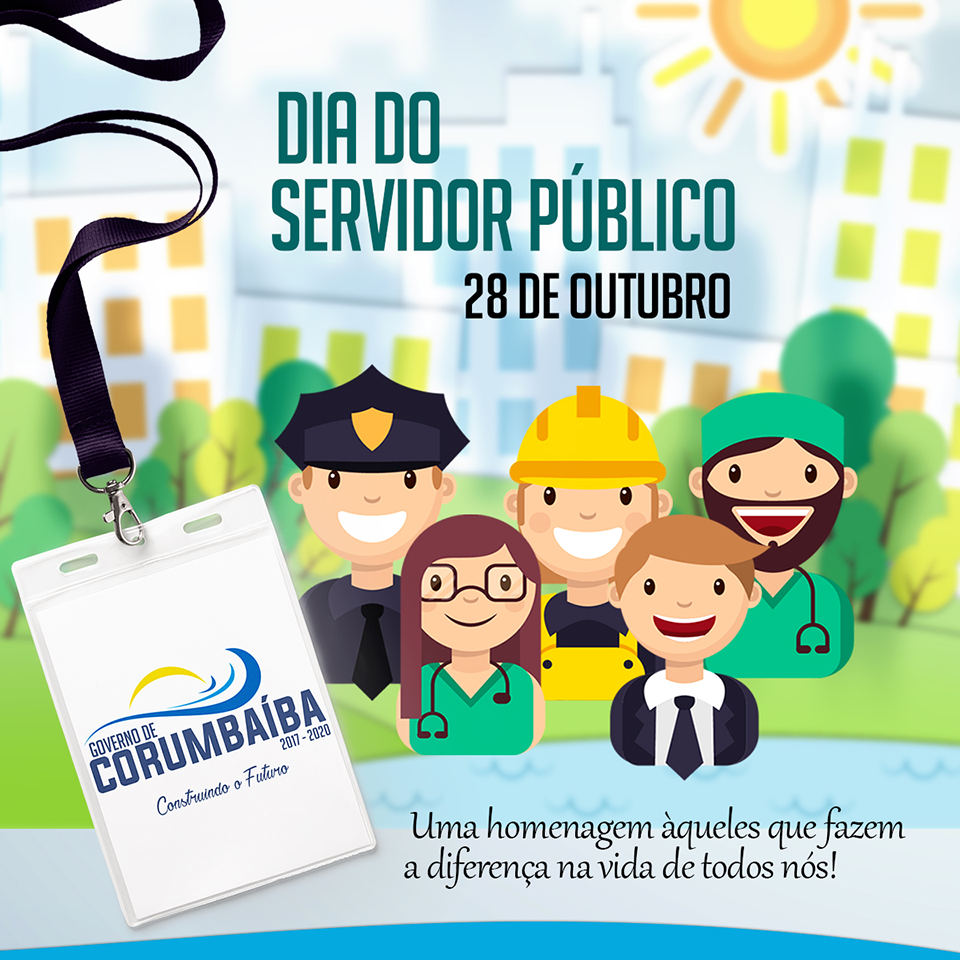 Dia 28 De Outubro Dia Do Servidor PÚblico Prefeitura De Corumbaíba