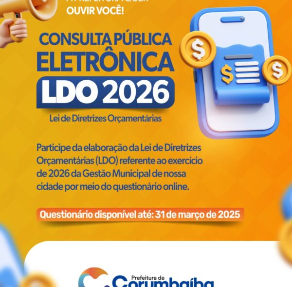 CONSULTA PÚBLICA LDO 2026
