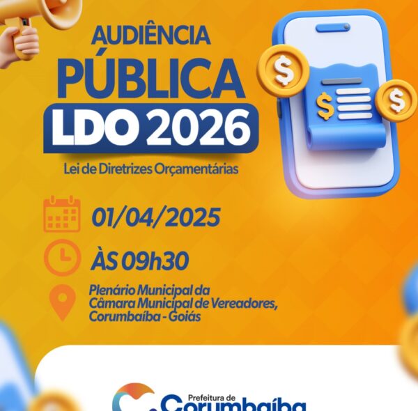 AUDIÊNCIA PÚBLICA LDO 2026