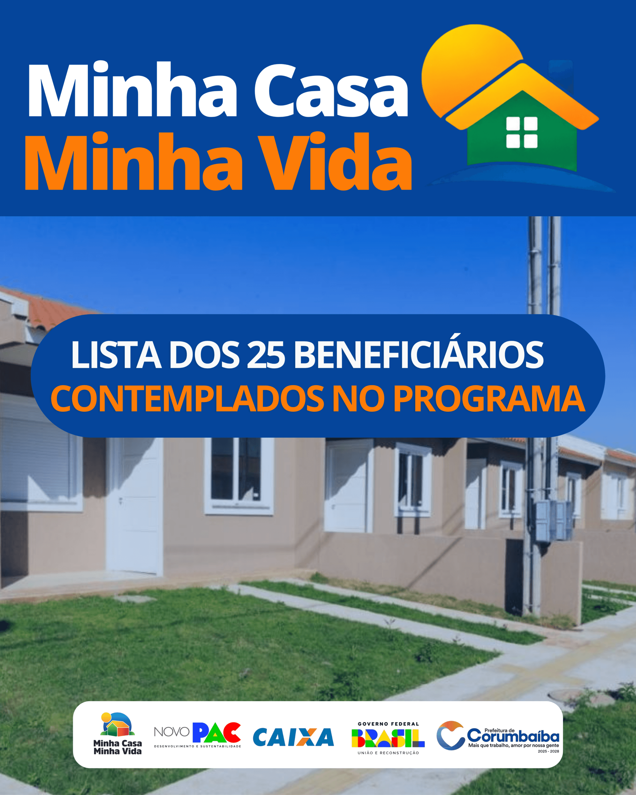 LISTA CONTEMPLADOS  25 CASAS POPULARES